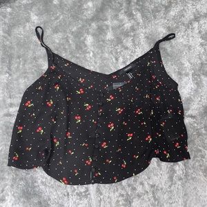 Forever 21 crop top (noodle straps)